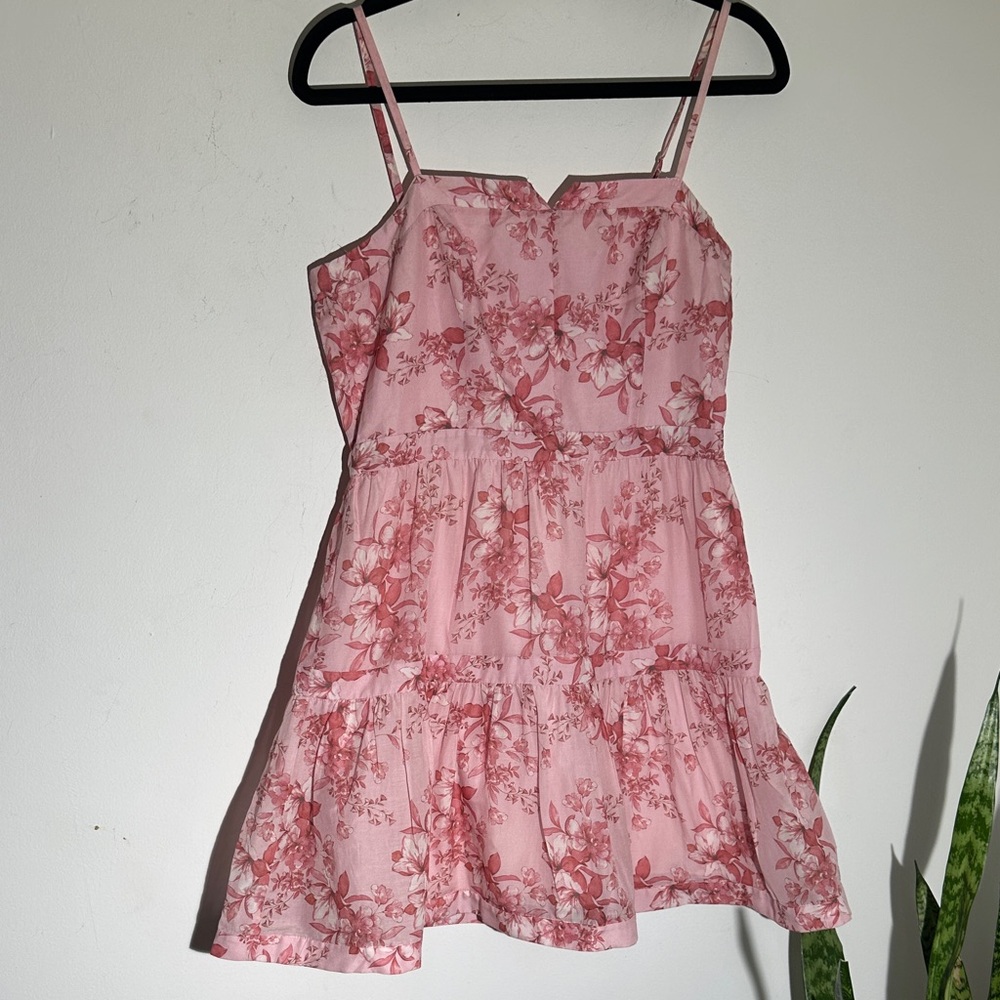 INTERMIX Pink Floral Kids Dress